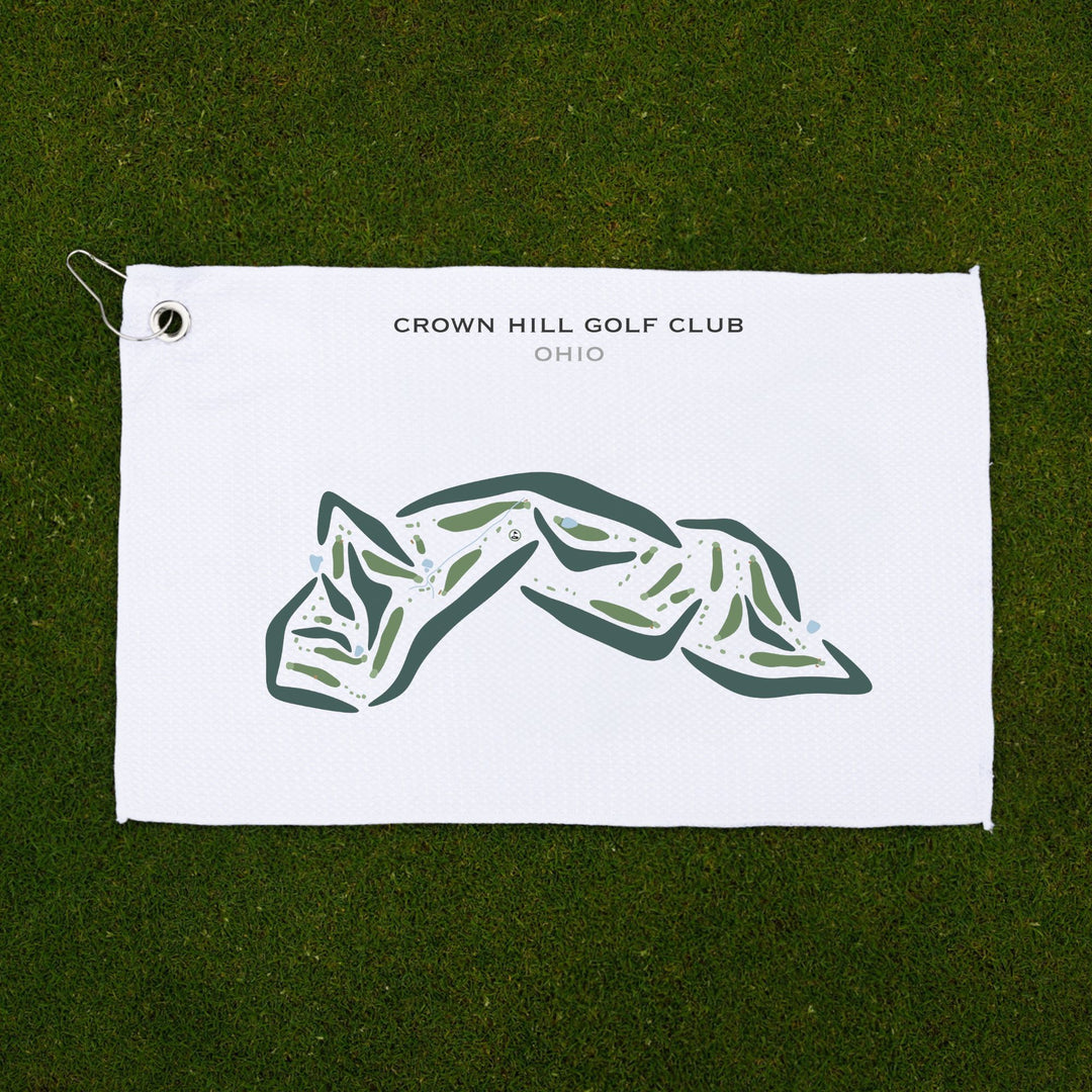 Crown Hill Golf Club, Ohio - Printed Golf Courses