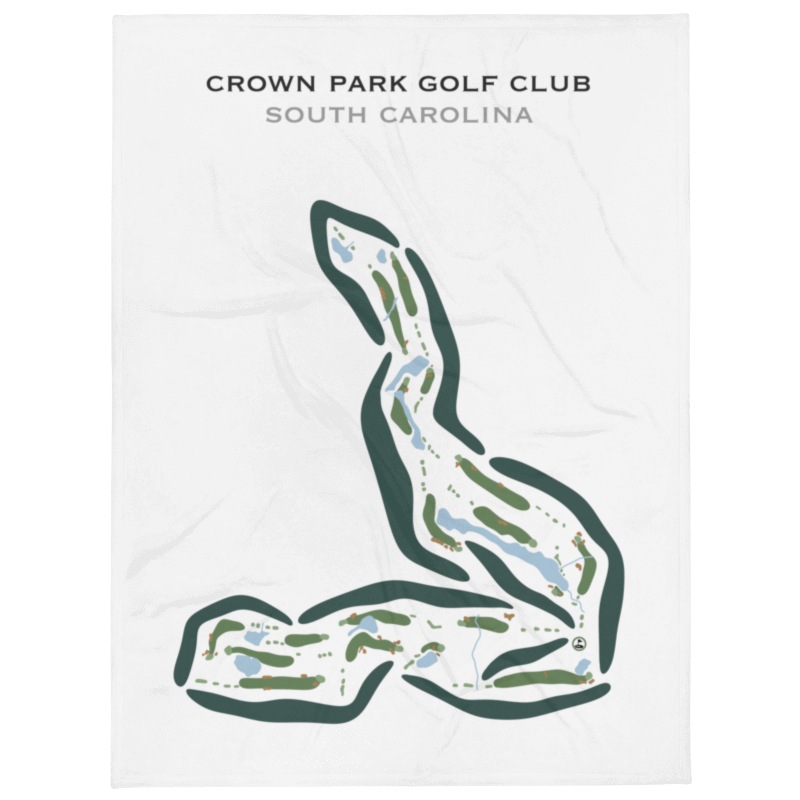 Crown Park Golf Club, South Carolina - Printed Golf Courses