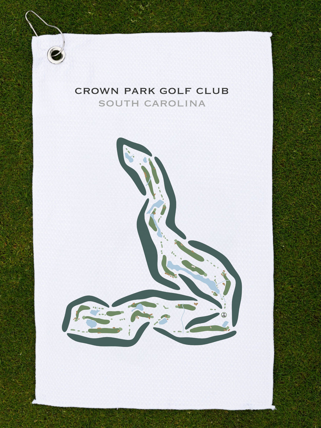 Crown Park Golf Club, South Carolina - Printed Golf Courses