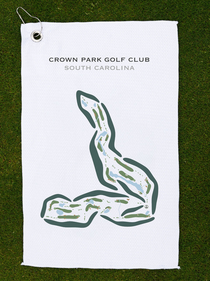 Crown Park Golf Club, South Carolina - Printed Golf Courses