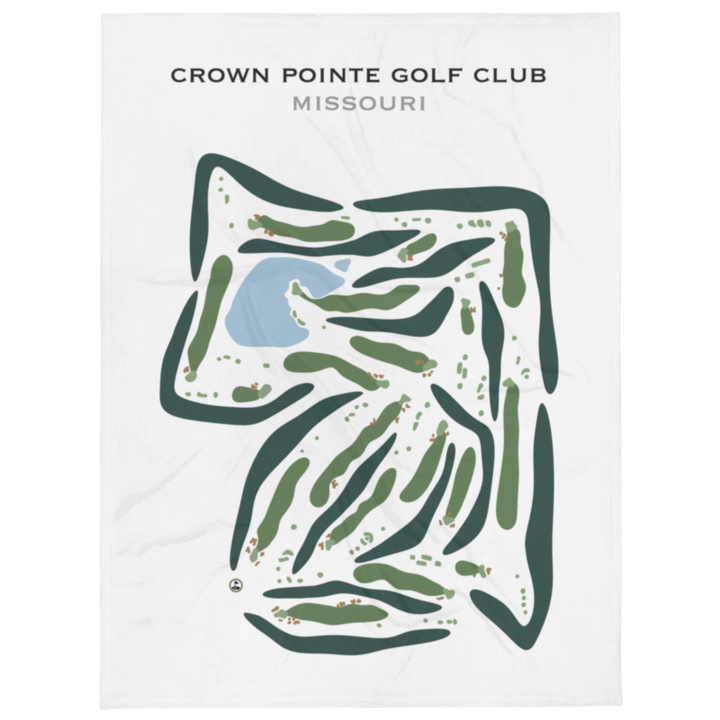 Crown Pointe Golf Club, Missouri - Printed Golf Courses