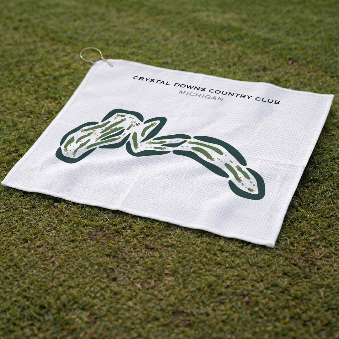 Crystal Downs Country Club, Michigan - Printed Golf Course