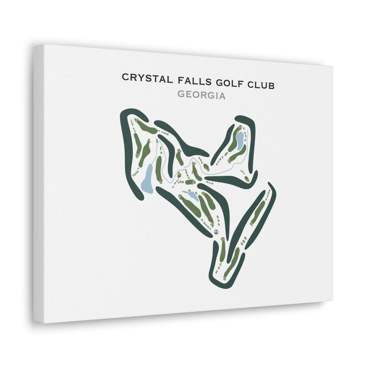 Crystal Falls Golf Club, Georgia - Printed Golf Courses