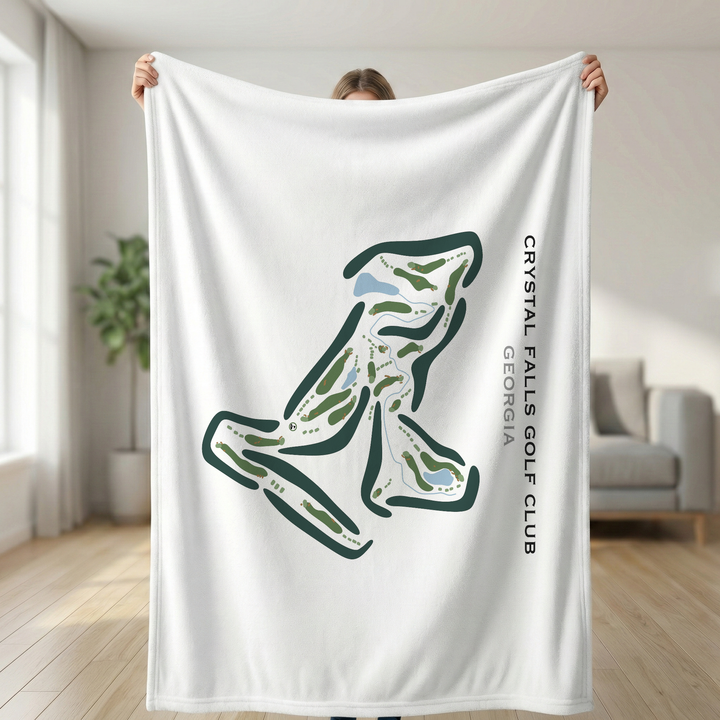 Crystal Falls Golf Club, Georgia - Printed Golf Courses