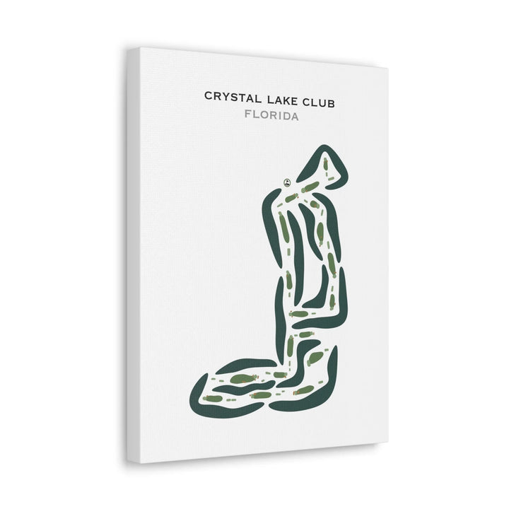 Crystal Lake Club, Florida - Printed Golf Courses