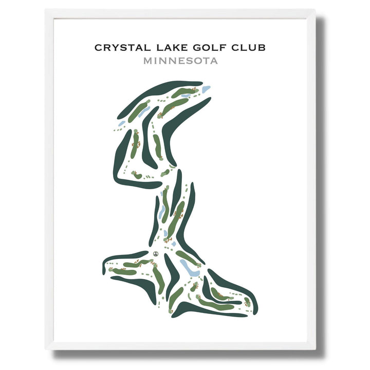 Crystal Lake Golf Club, Minnesota - Golf Course Prints