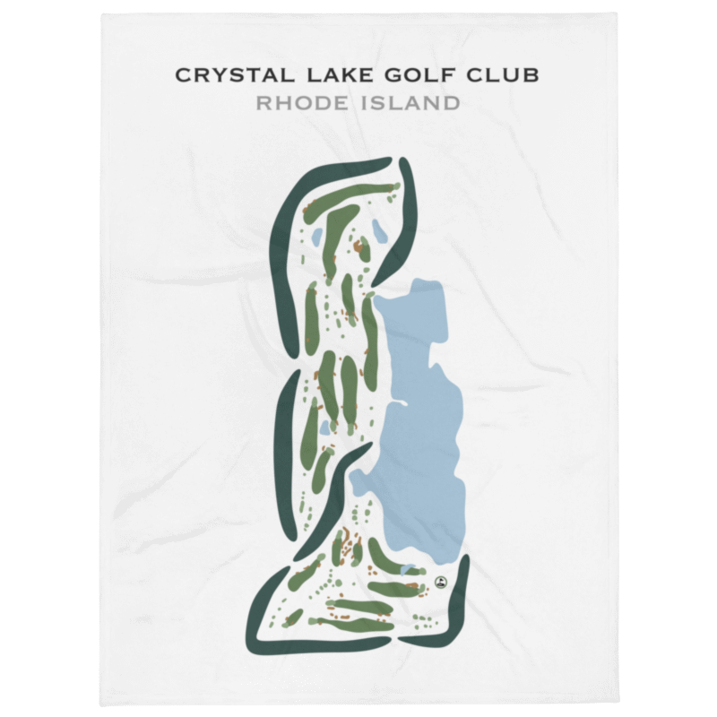 Crystal Lake Golf Club, Rhode Island - Printed Golf Courses