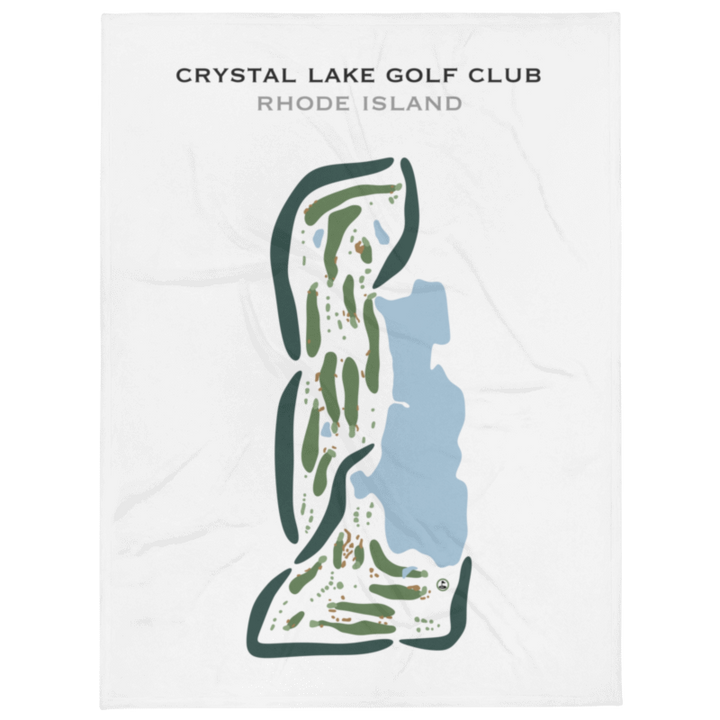 Crystal Lake Golf Club, Rhode Island - Printed Golf Courses