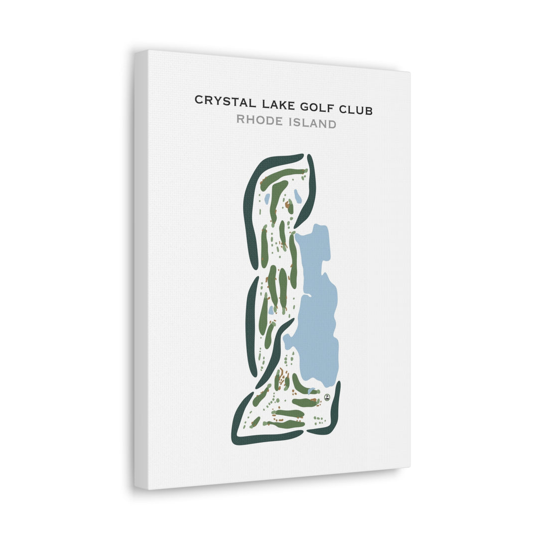 Crystal Lake Golf Club, Rhode Island - Printed Golf Courses