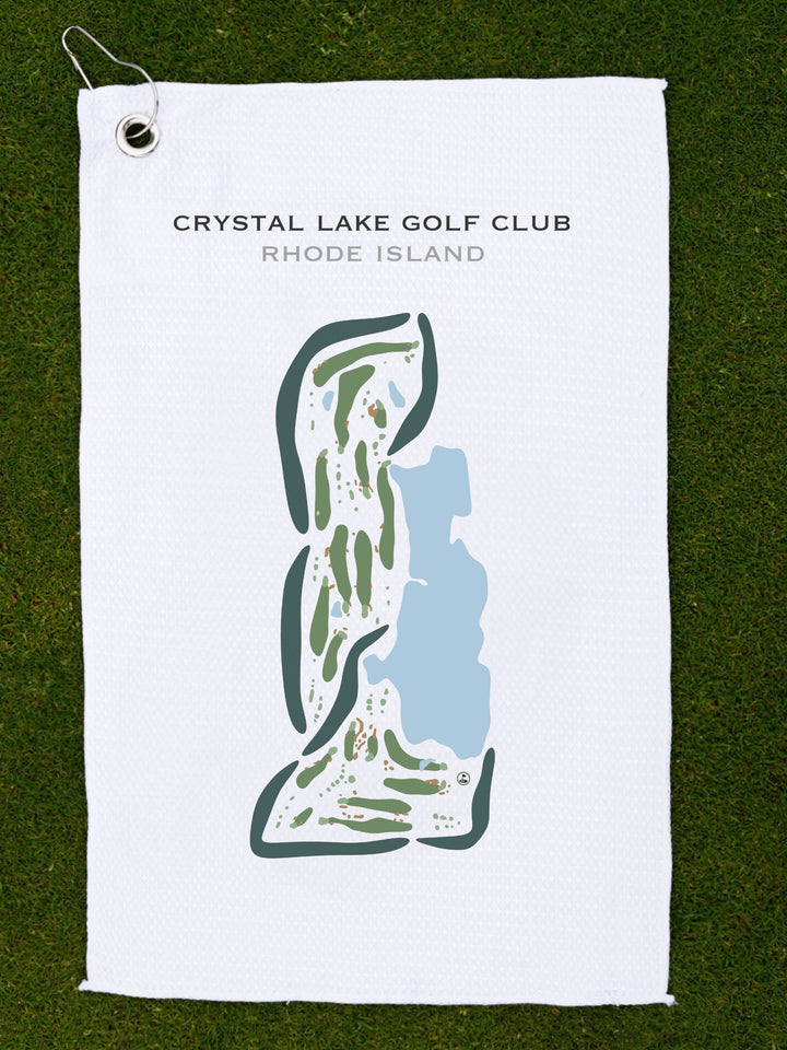 Crystal Lake Golf Club, Rhode Island - Printed Golf Courses