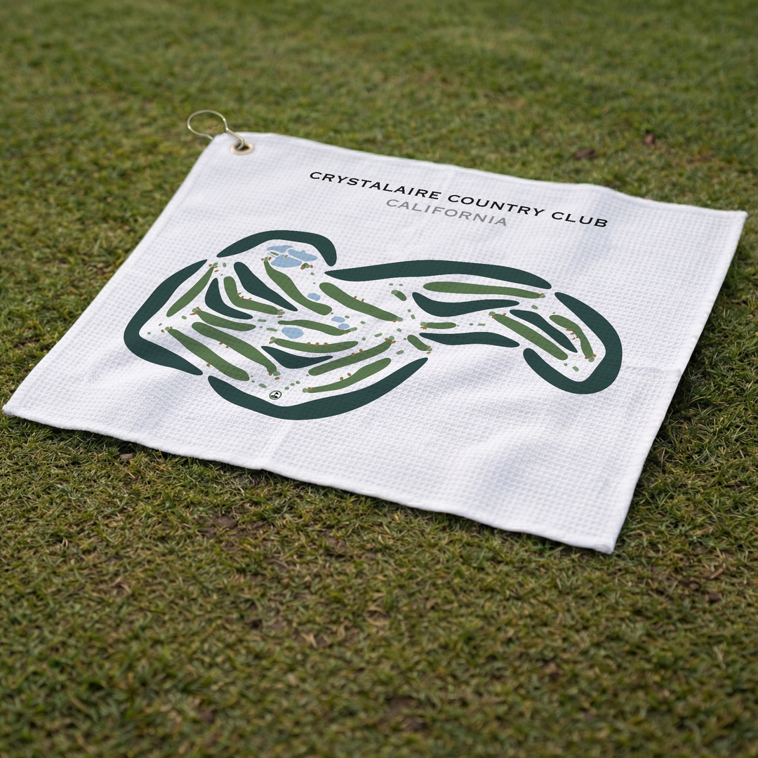 Crystalaire Country Club, California - Printed Golf Courses