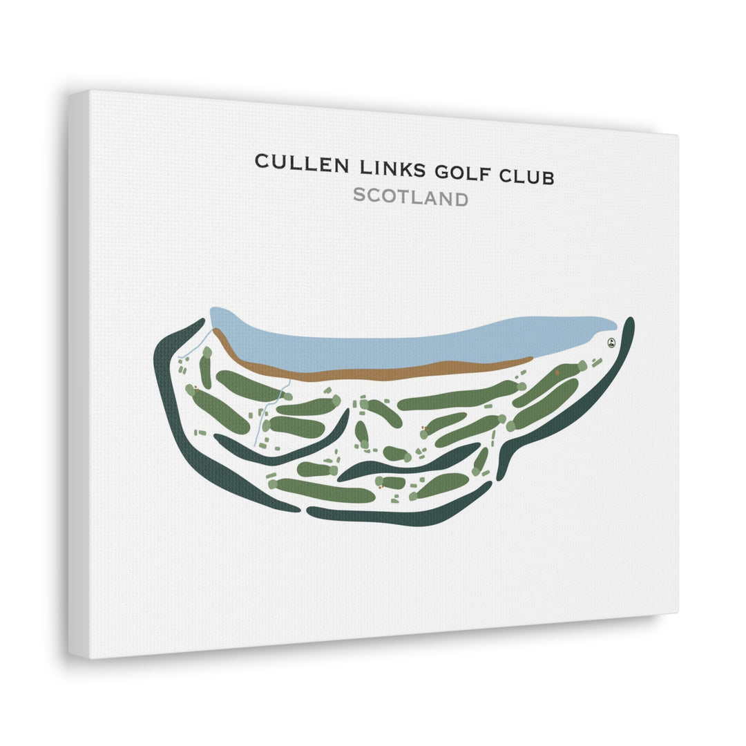 Cullen Links Golf Club, Scotland - Printed Golf Courses