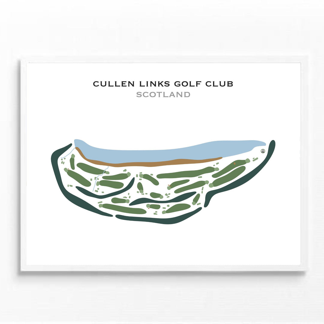 Cullen Links Golf Club, Scotland - Printed Golf Courses