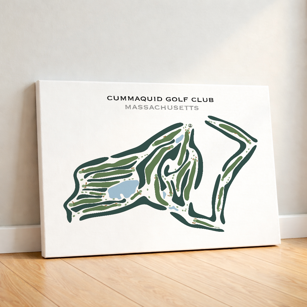 Cummaquid Golf Club, Massachusetts - Printed Golf Courses