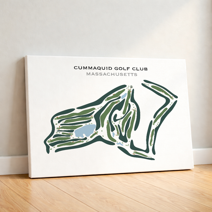 Cummaquid Golf Club, Massachusetts - Printed Golf Courses