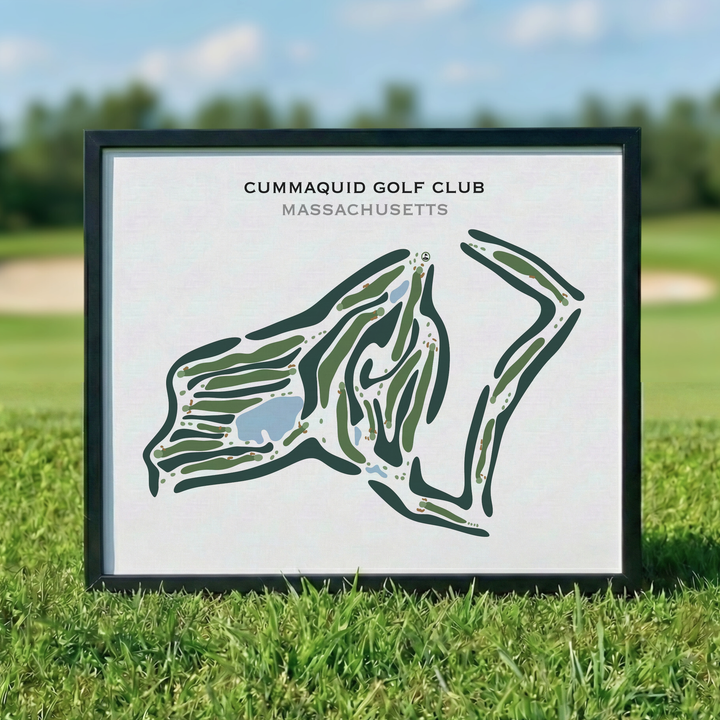 Cummaquid Golf Club, Massachusetts - Printed Golf Courses