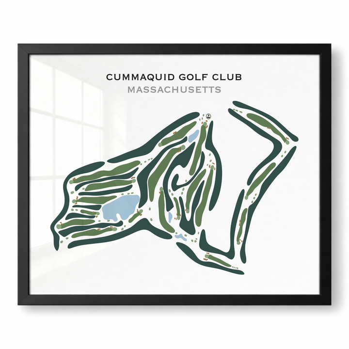 Cummaquid Golf Club, Massachusetts - Printed Golf Courses