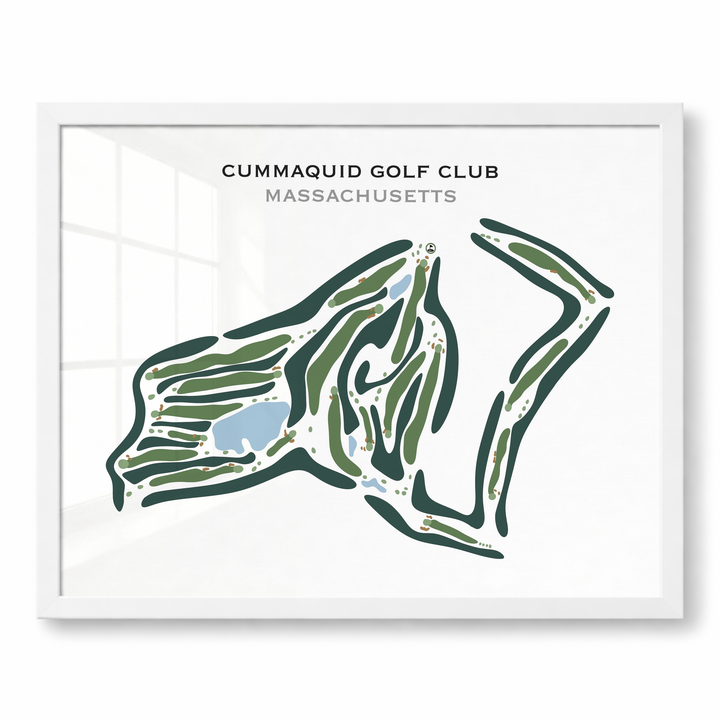 Cummaquid Golf Club, Massachusetts - Printed Golf Courses