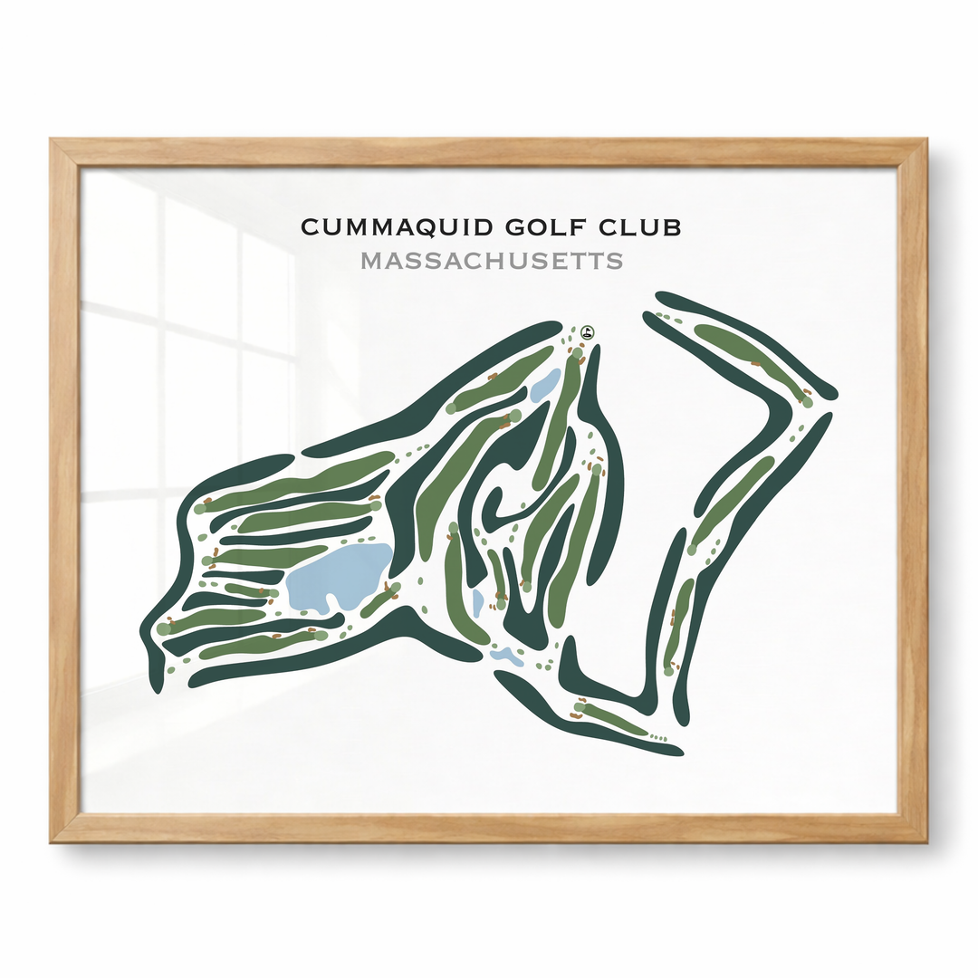 Cummaquid Golf Club, Massachusetts - Printed Golf Courses