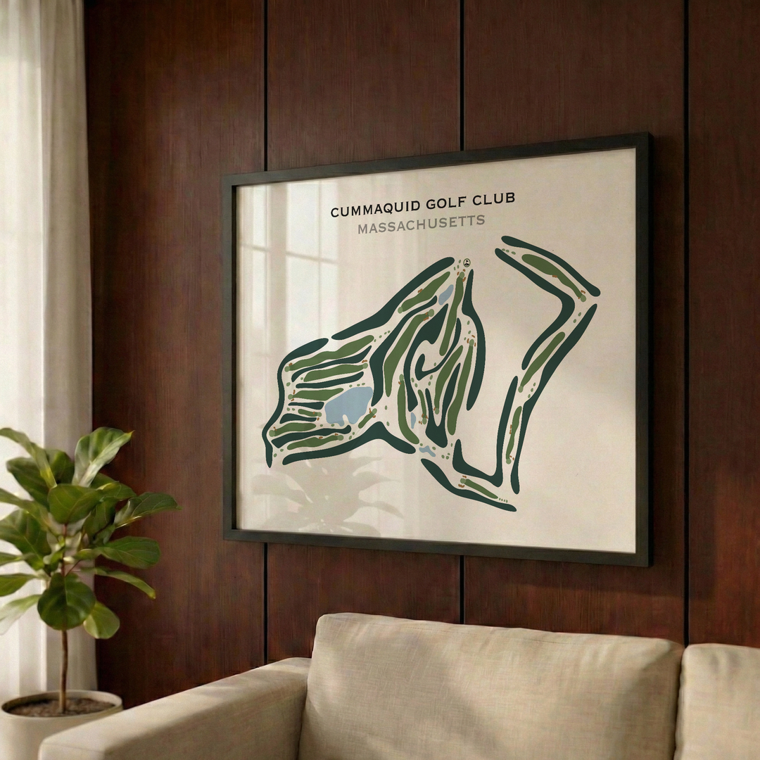 Cummaquid Golf Club, Massachusetts - Printed Golf Courses