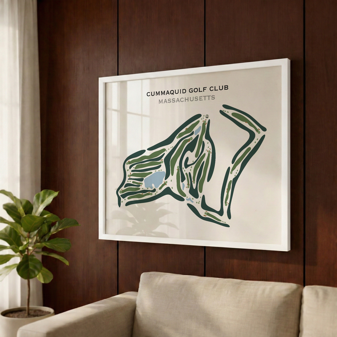 Cummaquid Golf Club, Massachusetts - Printed Golf Courses