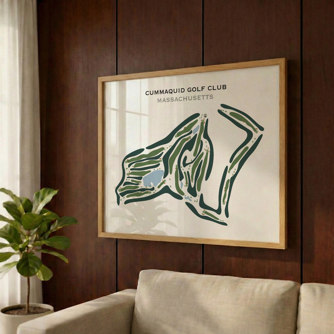 Cummaquid Golf Club, Massachusetts - Printed Golf Courses