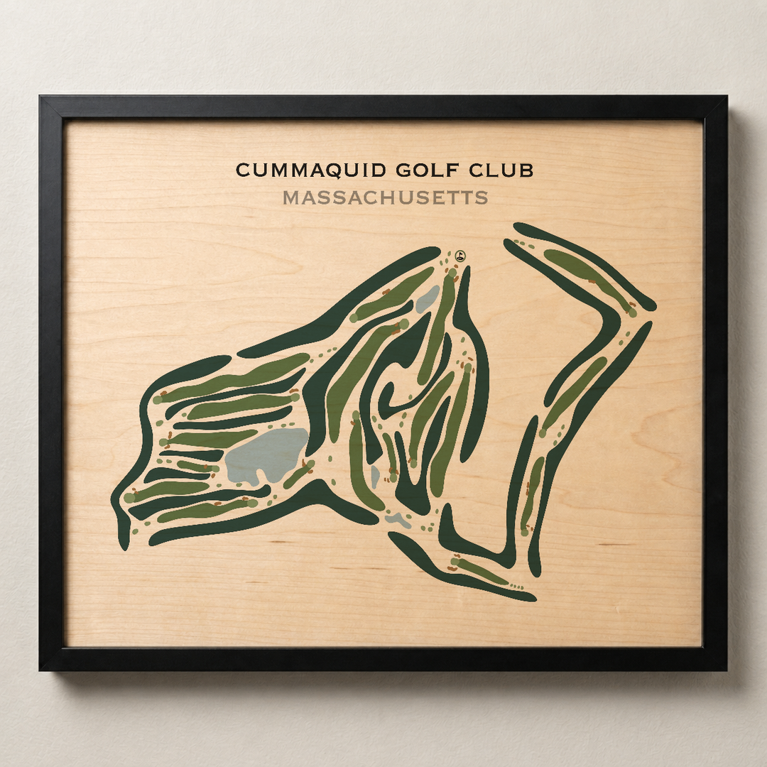 Cummaquid Golf Club, Massachusetts - Printed Golf Courses