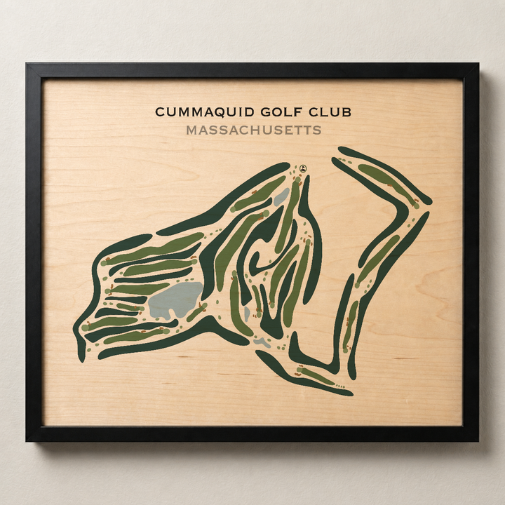Cummaquid Golf Club, Massachusetts - Printed Golf Courses