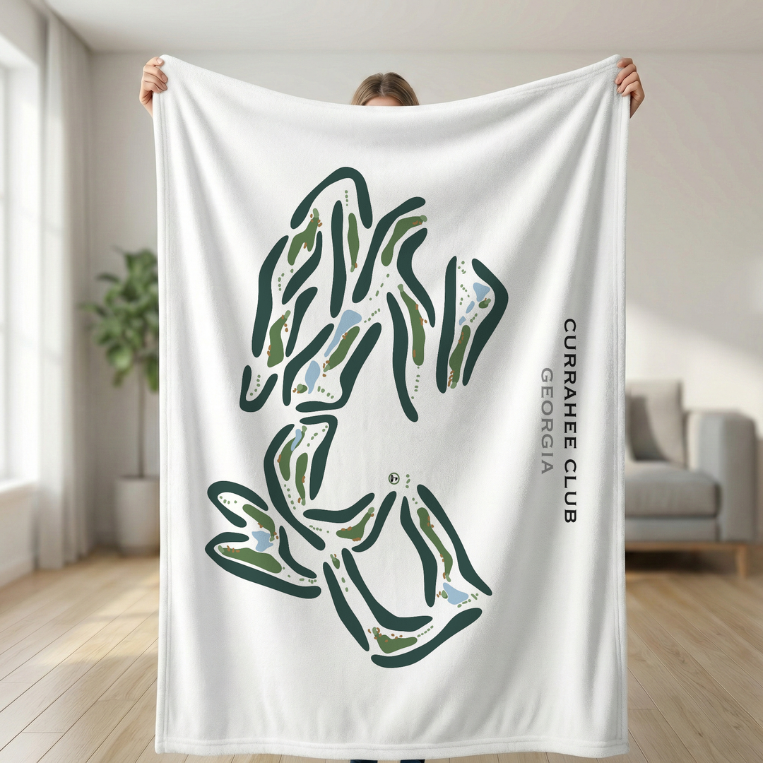Currahee Club, Georgia - Printed Golf Courses