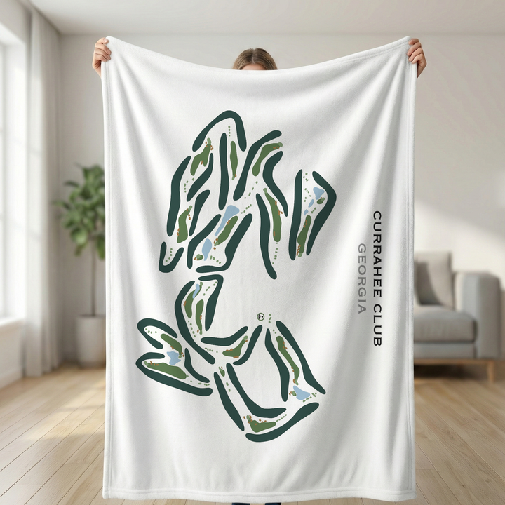Currahee Club, Georgia - Printed Golf Courses