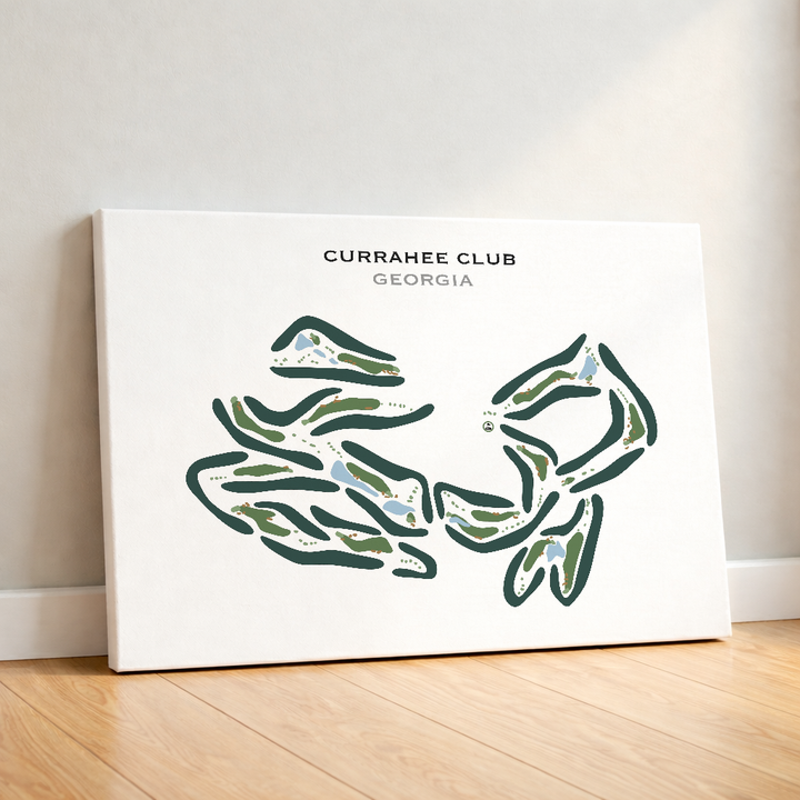 Currahee Club, Georgia - Printed Golf Courses