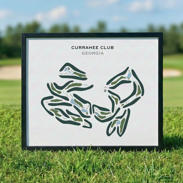 Currahee Club, Georgia - Printed Golf Courses