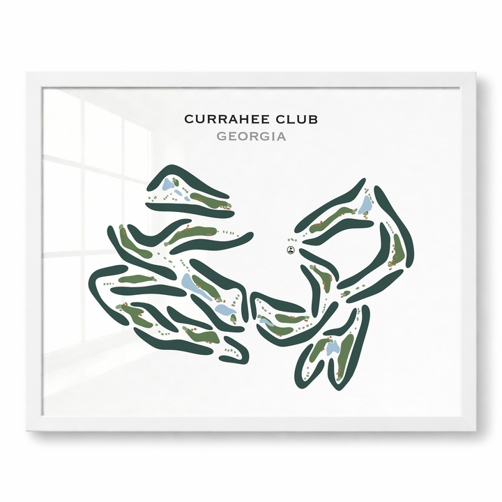 Currahee Club, Georgia - Printed Golf Courses