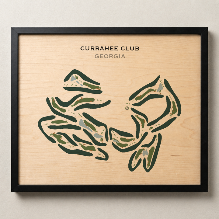 Currahee Club, Georgia - Printed Golf Courses