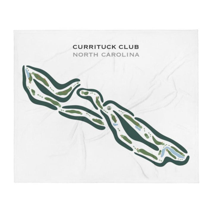 Currituck Club, North Carolina - Printed Golf Courses - Golf Course Prints