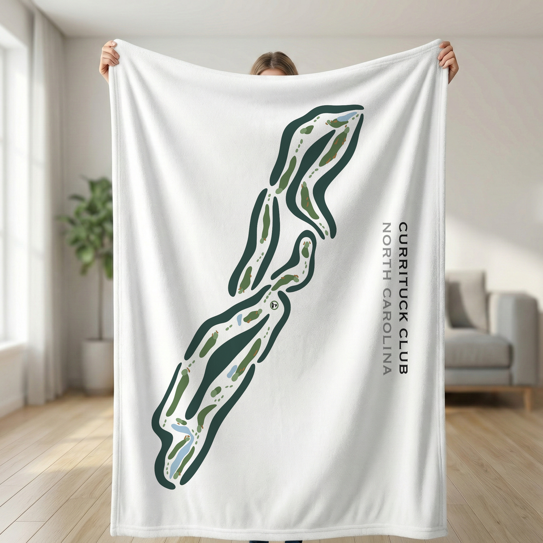 Currituck Club, North Carolina - Printed Golf Courses