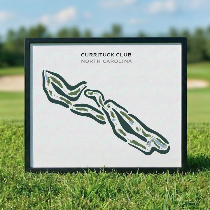 Currituck Club, North Carolina - Printed Golf Courses
