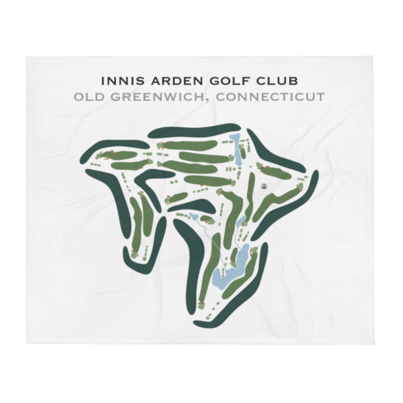 Innis Arden Golf Club, Old Greenwich, Connecticut - Printed Golf Courses