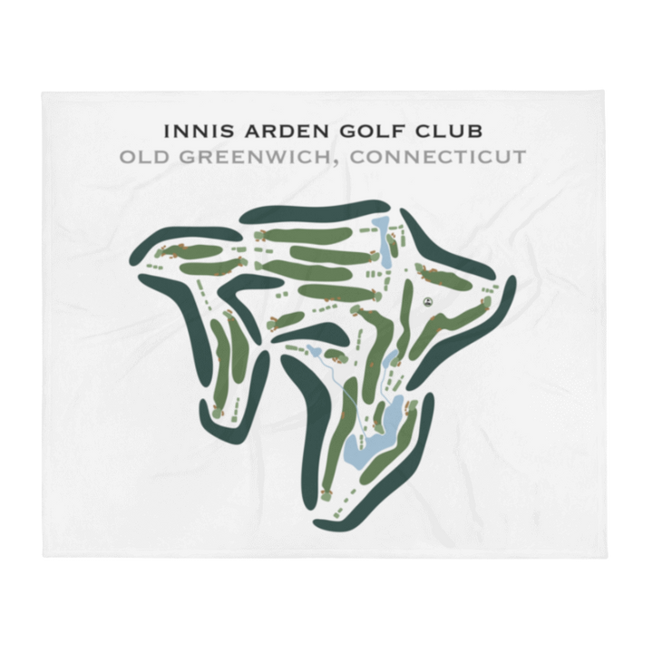 Innis Arden Golf Club, Old Greenwich, Connecticut - Printed Golf Courses