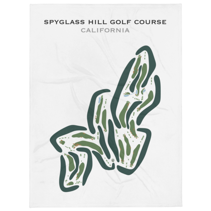 Spyglass Hill Golf Course, California - Printed Golf Courses