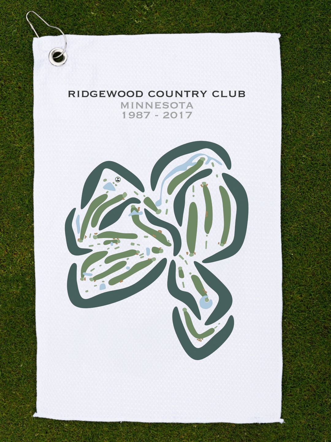 Ridgewood Country Club, Minnesota (1987-2017) - Printed Golf Courses