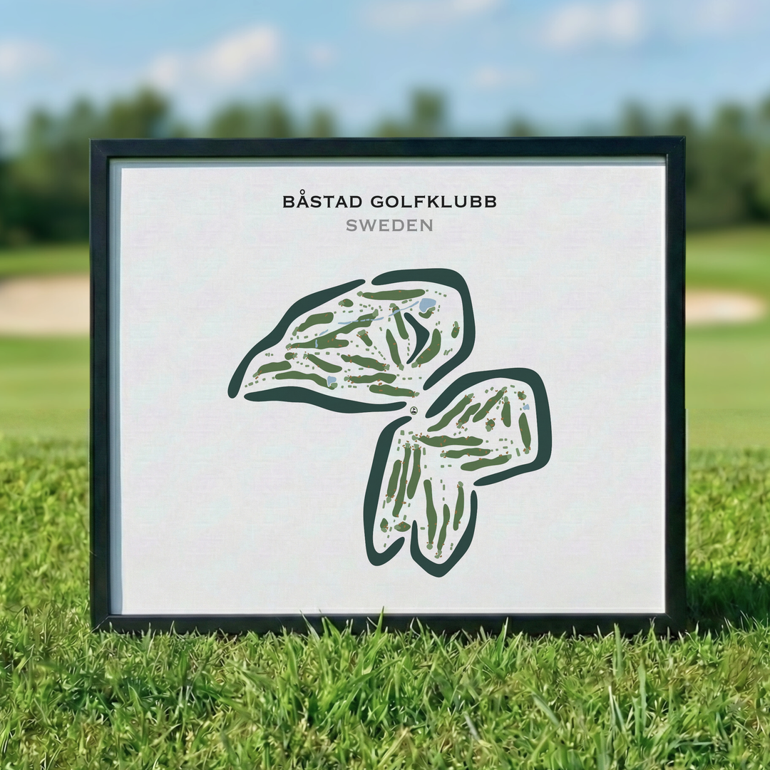 Båstad Golfklubb, Sweden - Printed Golf Courses