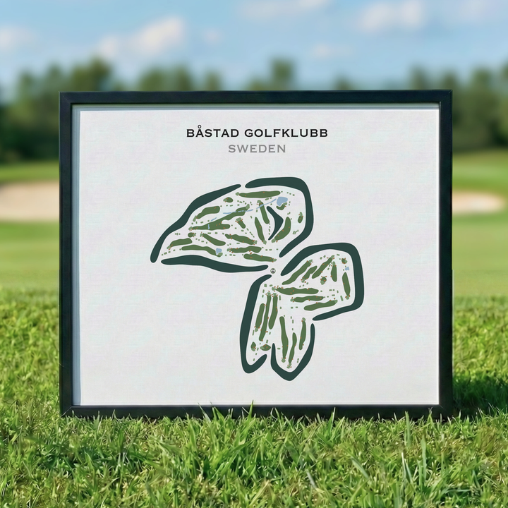 Båstad Golfklubb, Sweden - Printed Golf Courses