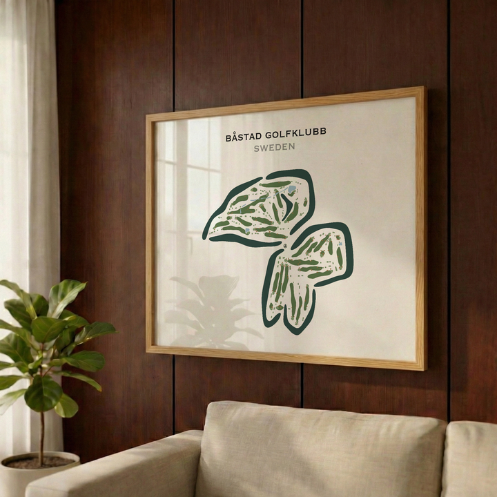 Båstad Golfklubb, Sweden - Printed Golf Courses
