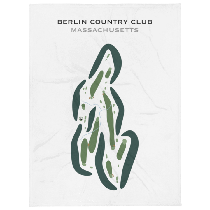 Berlin Country Club, Massachusetts - Printed Golf Courses