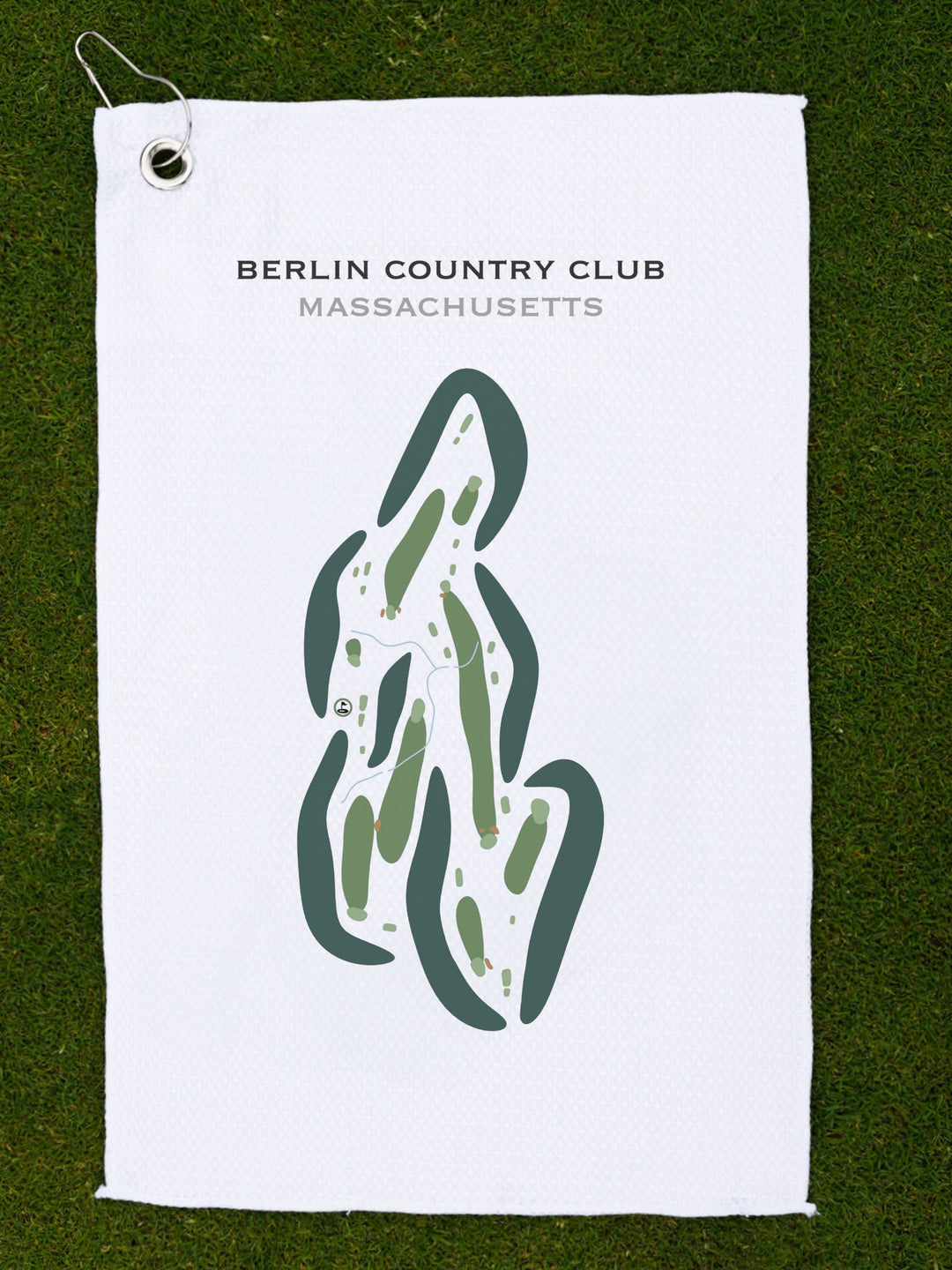 Berlin Country Club, Massachusetts - Printed Golf Courses