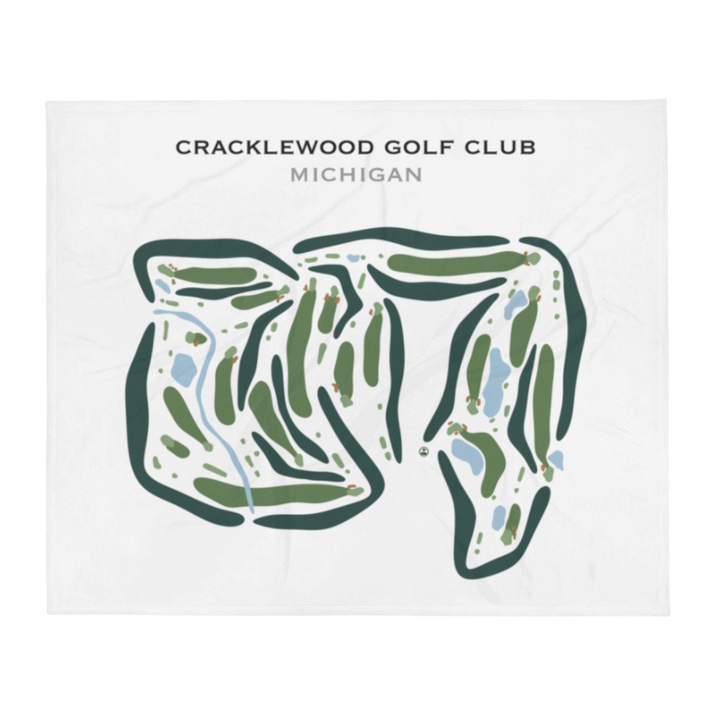 Cracklewood Golf Club, Michigan - Printed Golf Courses