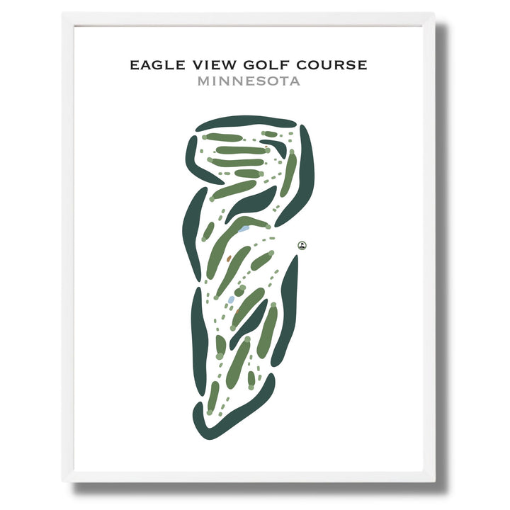 Eagle View Golf Course, Minnesota - Printed Golf Courses