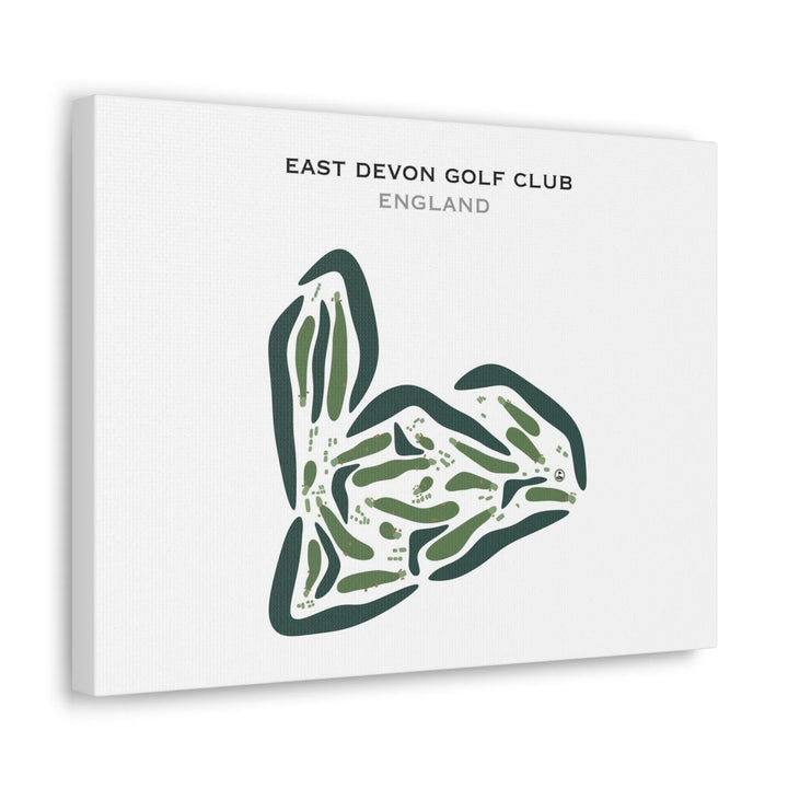 East Devon Golf Club, Budleigh Salterton, England - Printed Golf Courses