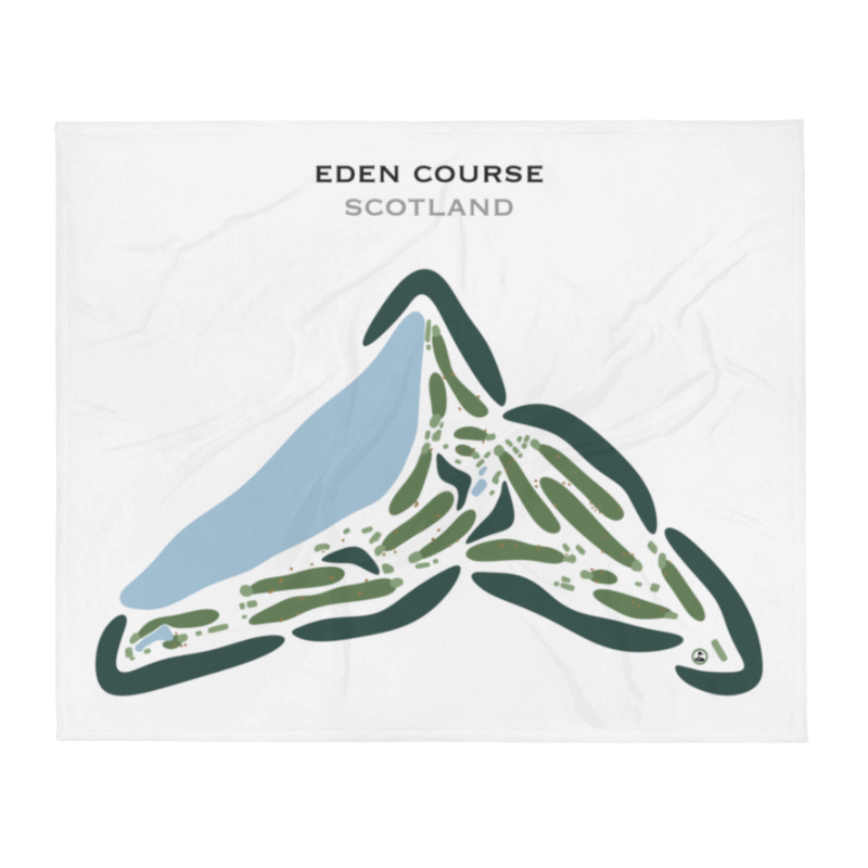 Eden Course, Scotland - Printed Golf Courses